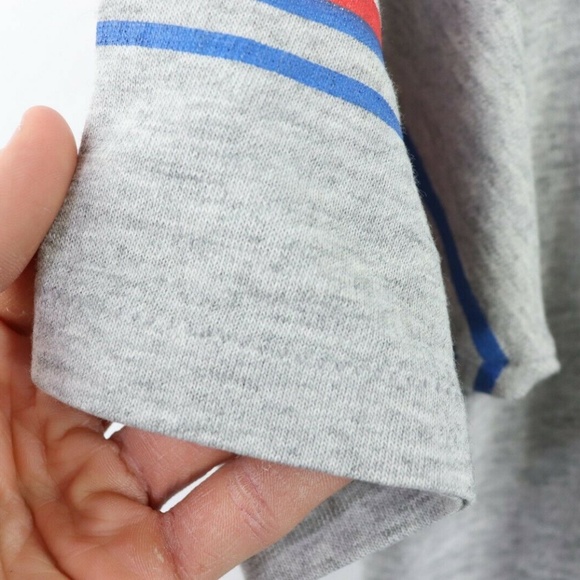 Vintage 70s Nike Spell Out Short Sleeve Shirt Gray - Picture 5 of 8